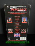 WWE VHS One Night Only 1997