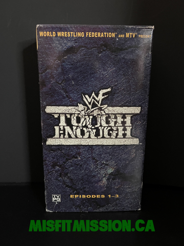 WWE VHS 2001 MTV Tough Enough Episodes 1-3