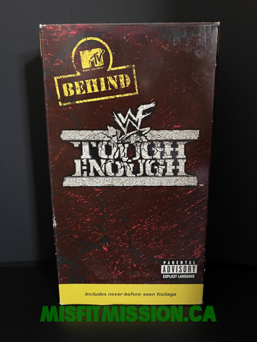 WWE VHS 2001 MTV Behind Tough Enough