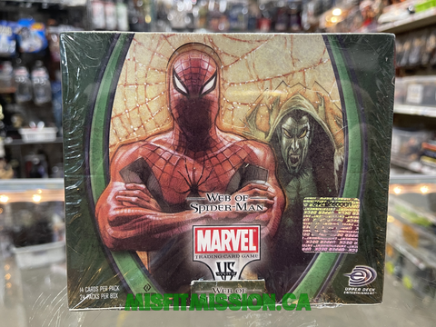 Marvel 2004 VS System Trading Card Game Web of Spider-man Full Sealed Box (New)