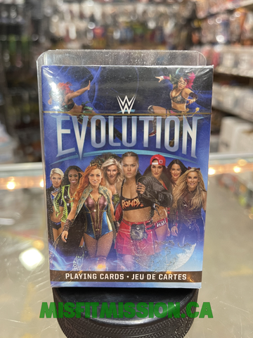 WWE Woman’s Evolution Playing Cards (New)