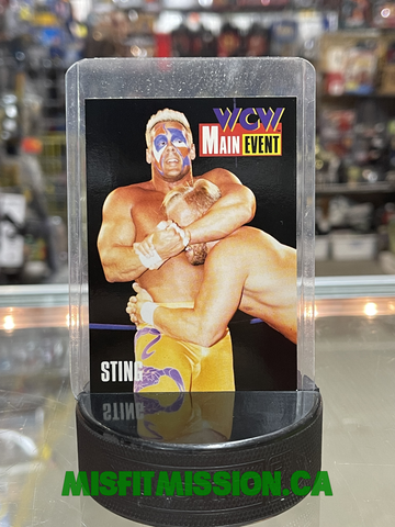 WCW 1995 Main Event Trading Cards Sting #4