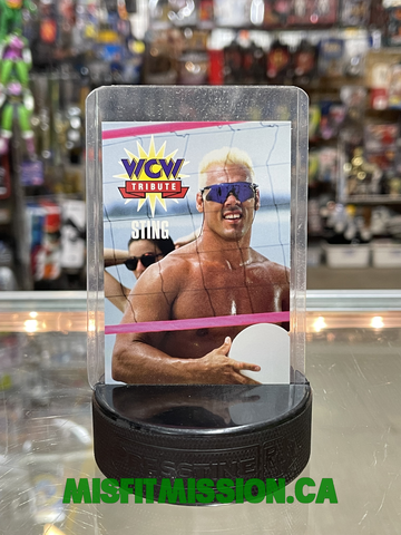 WCW 1995 Main Event Trading Tribute Sting #80