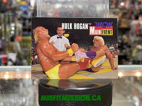 WCW 1995 Main Event Trading Cards Hulk Hogan 2 of 2