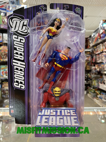 DC Comics Justice League Unlimited Super Heroes Wonder Woman Superman The Demon Etrigan (New)