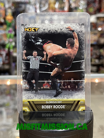 2017 WWE Topps Then Now Forever NXT Glorious DDT Bobby Roode F-31