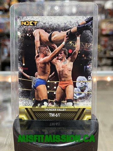 2017 WWE Topps Then Now Forever NXT Thunder Valley TM-61 F-48