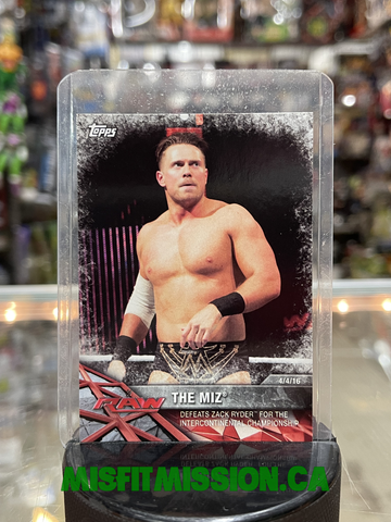 2017 WWE Topps Then Now Forever The Miz #69