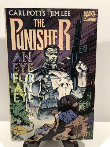 Punisher An Eye For An Eye Graphic Novel (Fine) - The Misfit Mission Collectables -Comic Books - Marvel Comics - Marvel - Punisher -