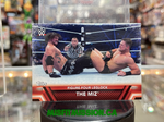 2017 WWE Topps Then Now Forever Figure Four Leg Lock The Miz F-30