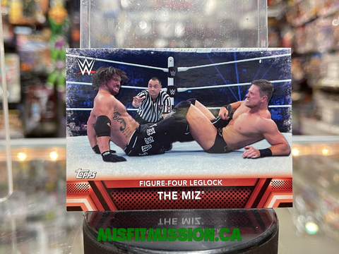 2017 WWE Topps Then Now Forever Figure Four Leg Lock The Miz F-30