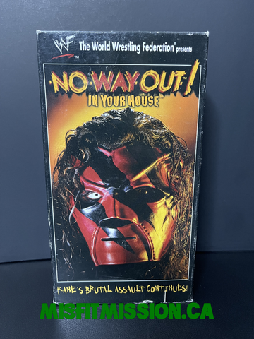 WWE VHS 1998 In your House No Way Out!