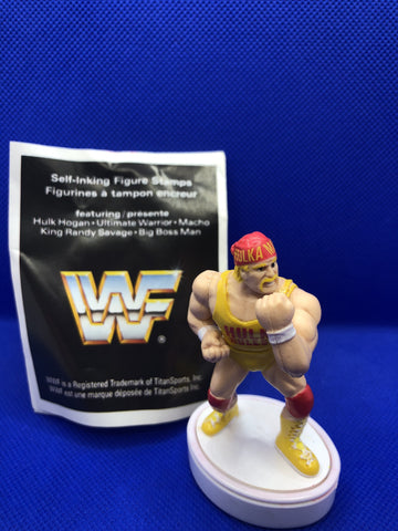 WWF Hulk Hogan Stamp - The Misfit Mission Collectables -Wrestling - Titan Sports - Wrestling Collectables - -