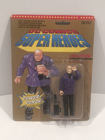 DC Comics Super Heroes Lex Luthor 1989 (New) - The Misfit Mission Collectables -DC Action Figures - Charan Toys - DC Packaged Figures - Lex Luthor - Super Heroes