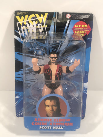 WCW Toymakers Atomic Elbow Scott Hall (New) - The Misfit Mission Collectables -Wrestling - Toymakers - Packaged Figures - WCW -