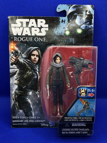 Star Wars Rogue One Sargeant Jyn Erso Jedha (New) - The Misfit Mission Collectables -Star Wars - Hasbro - Rogue One - -