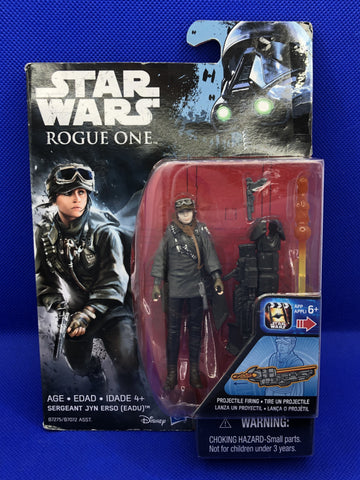 Star Wars Rogue One Sargeant Jyn Erso Eadu (New) - The Misfit Mission Collectables -Star Wars - Hasbro - Rogue One - -