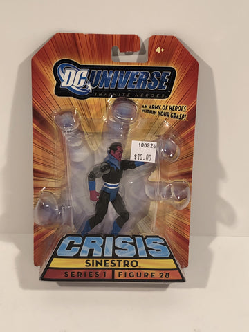 DC Universe Crisis Sinestro (New) - The Misfit Mission Collectables -DC Action Figures - DC Comics - DC Packaged Figures - Justice League -