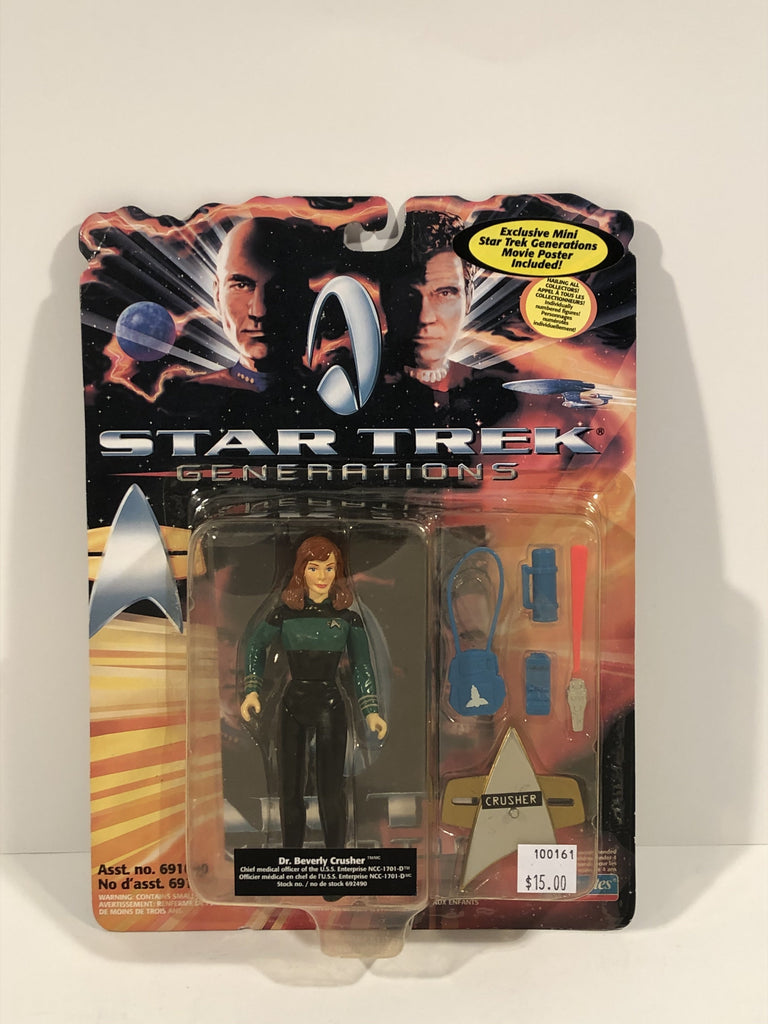 Star trek store generations action figures