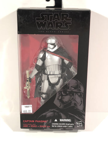 Star Wars Black Series Captain Phasma (New) - The Misfit Mission Collectables -Star Wars - Hasbro - Black Series - -