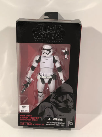 Star Wars Black Series First Order Stormtrooper (New) - The Misfit Mission Collectables -Star Wars - Hasbro - Black Series - -