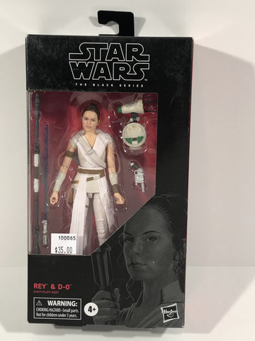 Star Wars Black Series Rey & D-O (New) - The Misfit Mission Collectables -Star Wars - Hasbro - Black Series - -