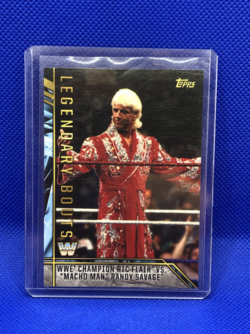 WWE Topps Legendary Bouts Ric Flair - The Misfit Mission Collectables -Trading Cards - TOPPS - Legends - WWE Trading Cards -
