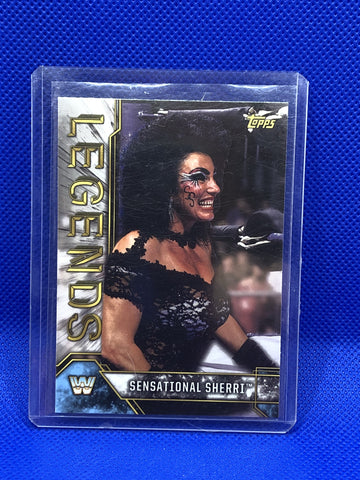 WWE Topps Legends Sensational Sherri - The Misfit Mission Collectables -Trading Cards - TOPPS - Divas - Legends - WWE Trading Cards