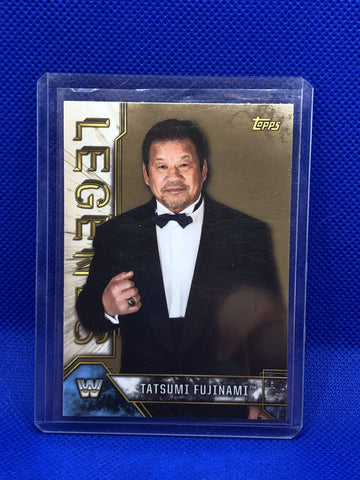 WWE Legends Tatsumi Fujinami - The Misfit Mission Collectables -Trading Cards - TOPPS - Legends - WWE Trading Cards -