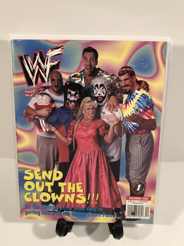 WWF Magazine Send Out The Clowns December 1998 - The Misfit Mission Collectables -Wrestling - WWF Magazine - Wrestling Magazines - WWE Magazines -