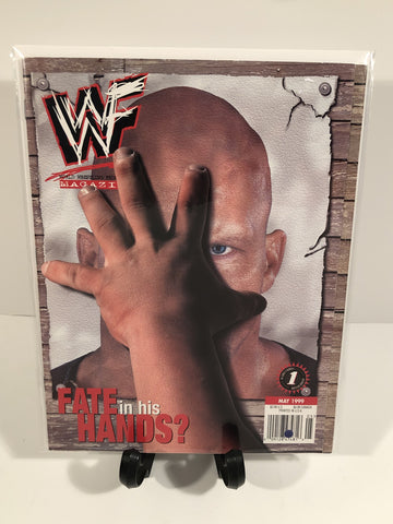 WWF Magazine Fate in His Hands? May 1999 - The Misfit Mission Collectables -Wrestling - WWF Magazine - Wrestling Magazines - WWE Magazines -