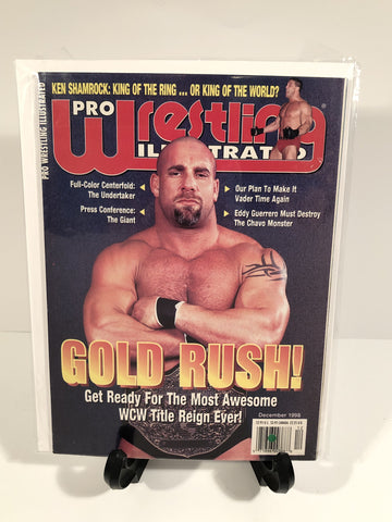 Pro Wrestling Illustrated December 1998 - The Misfit Mission Collectables -Wrestling - PWI - PWI Magazine - Wrestling Magazines -