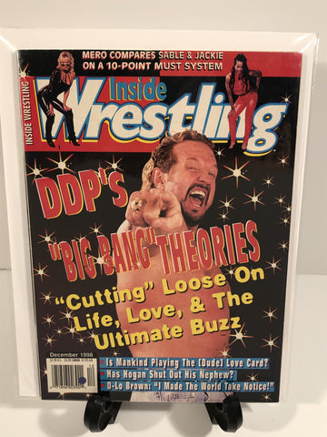 Inside Wrestling December 1998 - The Misfit Mission Collectables -Wrestling - Inside Wrestling - Inside Wrestling - Wrestling Magazines -