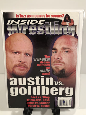 Inside Wrestling December 2001 - The Misfit Mission Collectables -Wrestling - Inside Wrestling - Inside Wrestling - Wrestling Magazines -
