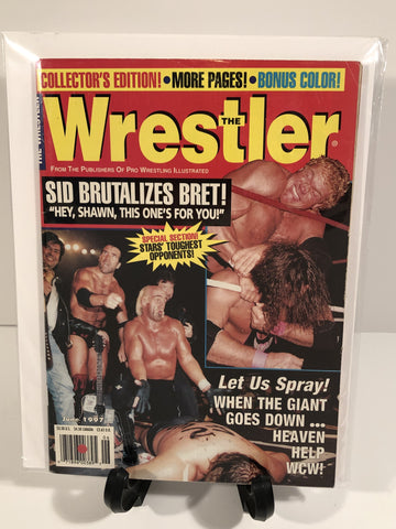 The Wrestler Magazine June 1997 - The Misfit Mission Collectables -Wrestling - The Wrestler Magazine - The Wrestler Magazine - Wrestling Magazines -