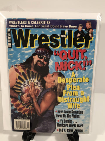 The Wrestler Magazine Holiday 1998 - The Misfit Mission Collectables -Wrestling - The Wrestler Magazine - The Wrestler Magazine - Wrestling Magazines -