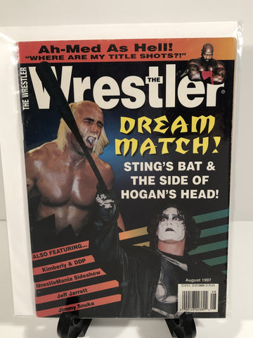 The Wrestler Magazine August 1997 - The Misfit Mission Collectables -Wrestling - The Wrestler Magazine - The Wrestler Magazine - Wrestling Magazines -