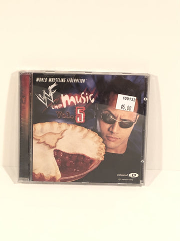 WWF The Music Vol.5 CD - The Misfit Mission Collectables -Wrestling - Titan Sports - WWE/WWF Music - -