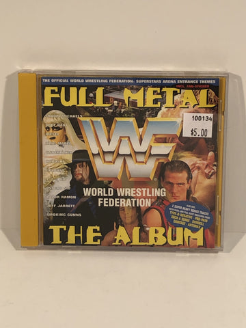 WWF Full Metal The Album CD - The Misfit Mission Collectables -Wrestling - Titan Sports - WWE/WWF Music - -