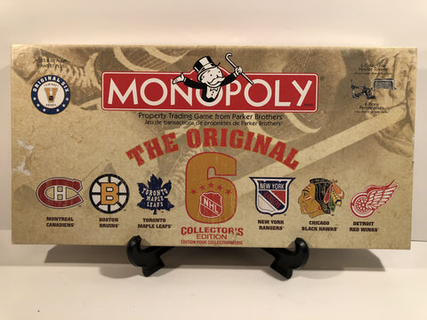 Board Game Monopoly Original 6 NHL - The Misfit Mission Collectables -Board Games - Parker Brothers - Modern Games - Monopoly -