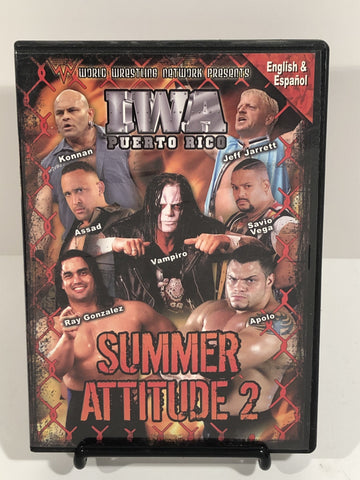 IWA Puerto Rico Summer Attitude 2 - The Misfit Mission Collectables -Wrestling - Big Vision Entertainment - Independent Wrestling DVDs - Other Wrestling DVDs - Wrestling DVDs