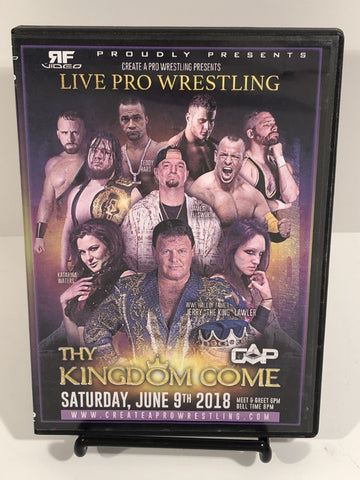 Creative Pro Wrestling Thy Kingdom Come - The Misfit Mission Collectables -Wrestling - RF Video - Independent Wrestling DVDs - Other Wrestling DVDs - Wrestling DVDs