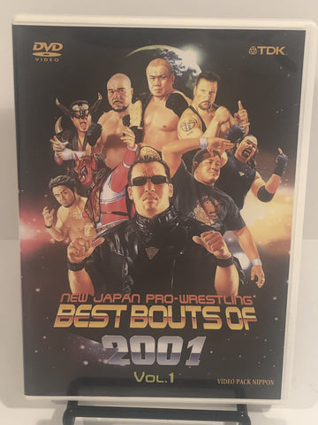 New Japan Pro Wrestling Best Bouts of 2001 Vol.1 - The Misfit Mission Collectables -Wrestling - Valis - Japanese Wrestling DVDs - Wrestling DVDs -