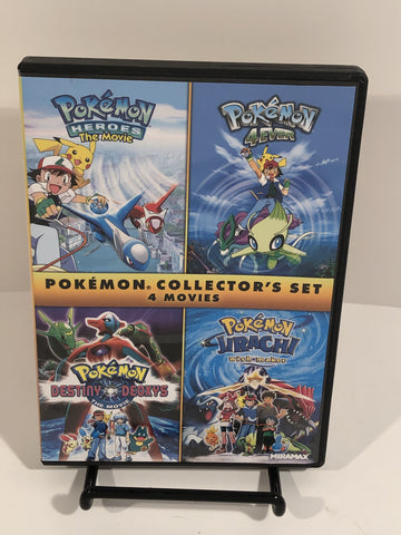 Pokemon Collector's Set 4 Movie Set - The Misfit Mission Collectables -Misc. - Miramax - Anime DVDs - Misc. DVDs -