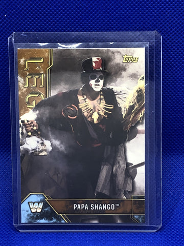 WWE Topps Legends Papa Shango - The Misfit Mission Collectables -Trading Cards - TOPPS - Legends - WWE Trading Cards -