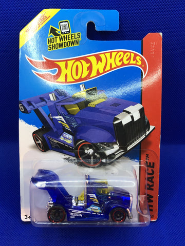 Hot Wheels HW Race Rig Storm (New) - The Misfit Mission Collectables -Hot Wheels - Mattel - New in Package - -