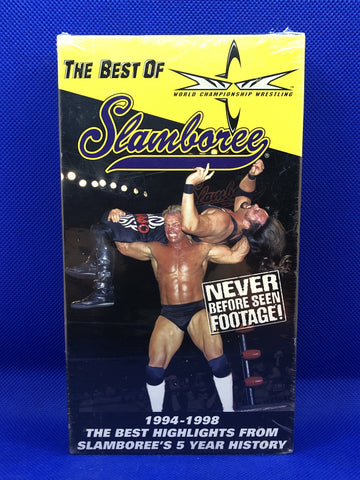 WCW VHS Best of Slamboree (New) - The Misfit Mission Collectables -Wrestling - Warner Bros. - Wrestling VHS - -