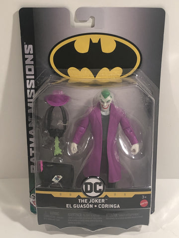 Batman Missions: The Joker (New) - The Misfit Mission Collectables -DC Action Figures - DC Comics - Batman - DC Packaged Figures - Joker