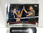 WWE TOPPS 2018 Raw-9 Bayley Wrestlemania - The Misfit Mission Collectables -Trading Cards - TOPPS - Divas - WWE Trading Cards -