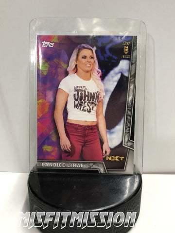 WWE TOPPS 2018 #35 Candace LeRae Rookie Card - The Misfit Mission Collectables -Trading Cards - TOPPS - Divas - NXT - Rookie Cards